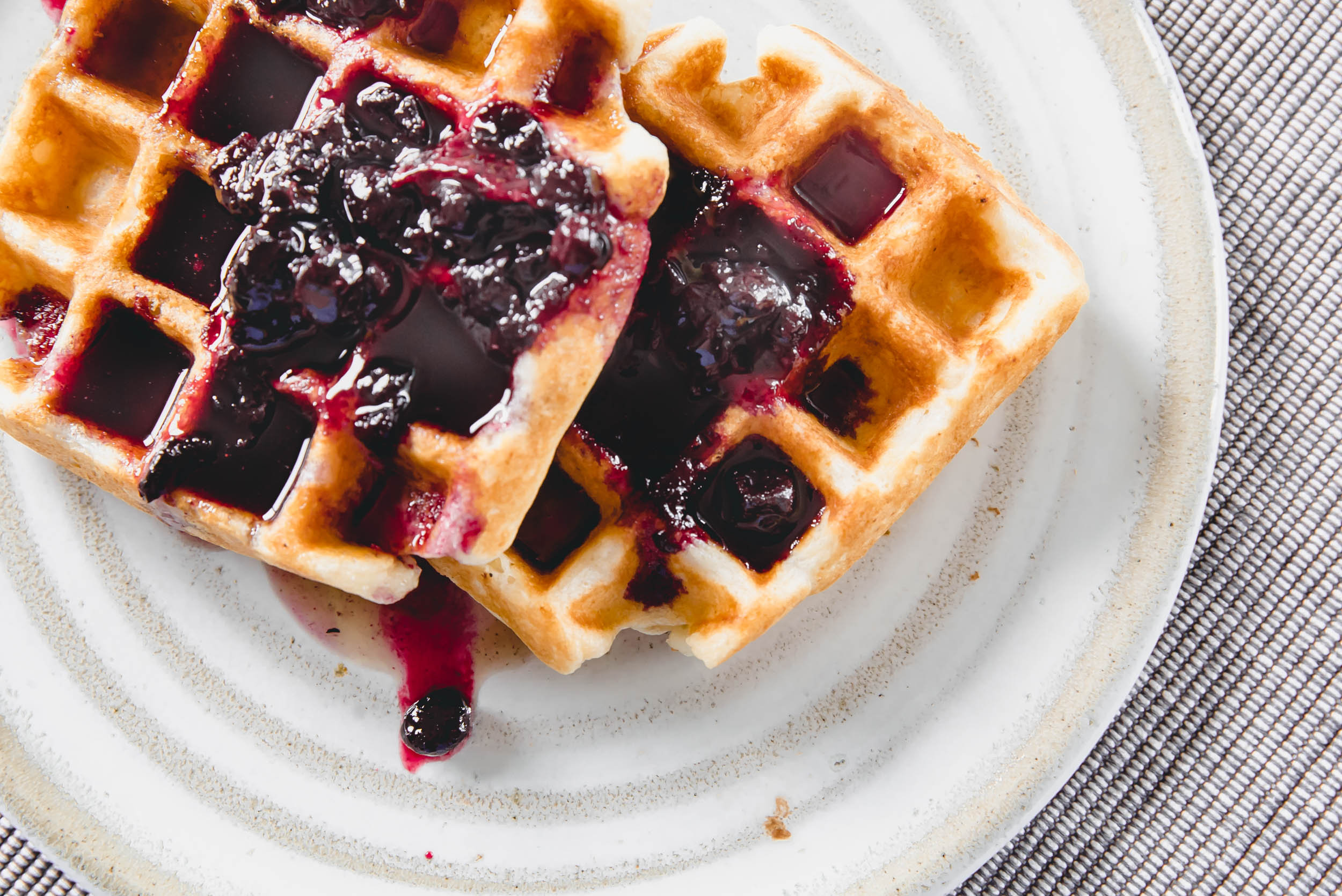 Blueberry Waffle Recipe Via Recipes